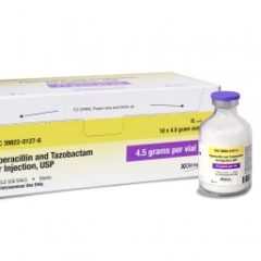Piperacillin & Tazobactam for Injection, USP (4.5 grams), 50mL - 39822012706