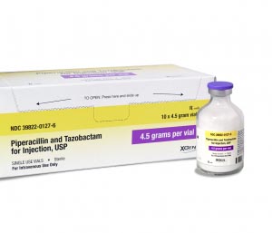 Piperacillin & Tazobactam for Injection, USP (4.5 grams), 50mL - 39822012706