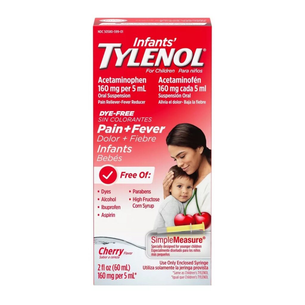 Image - Tylenol Infant Pain Relief, 2 oz Oral Susp, 160 mg/mL