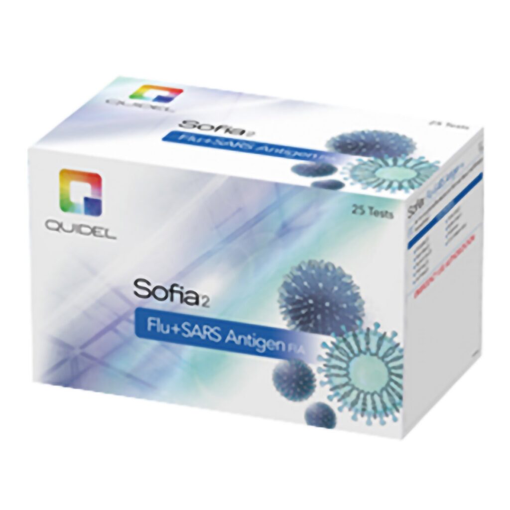 Image - Sofia 2 Flu A/B+Sars Cov-2 Antigen Nasal Swab, 25Tests/Kit