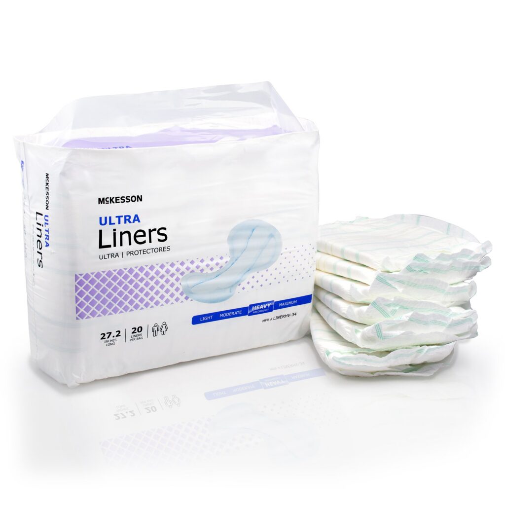 Image - Ultra Heavy Absorbency Liner, 20/bg 4bg/cs
