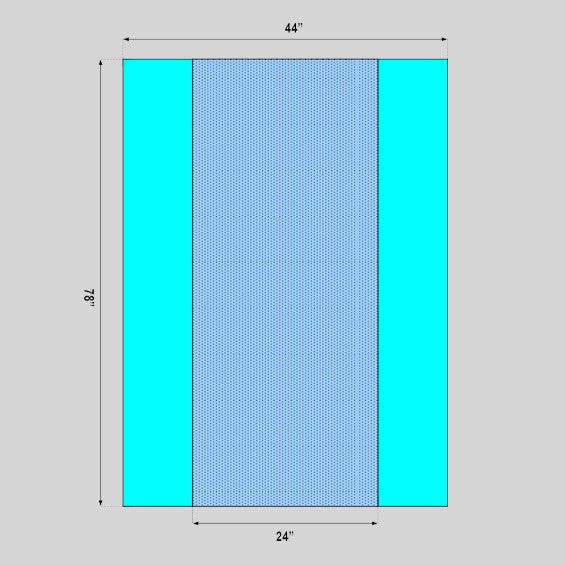 Image - Table Cover, Std Fold, Non-Sterile 44" X 78", 120/cs