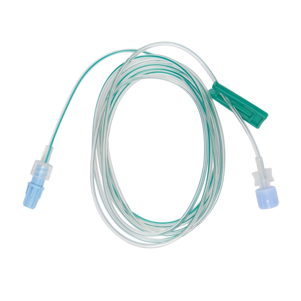 Image - Baxter Anesthesia Sets 60/cs Male Luer Lock Adptrs 1.6mL 73" L