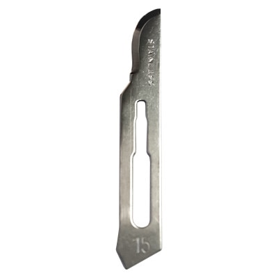 Image - Blade Surgical Stainless, Size 15, 100/bg, 10 bx/cs (Blade Only)