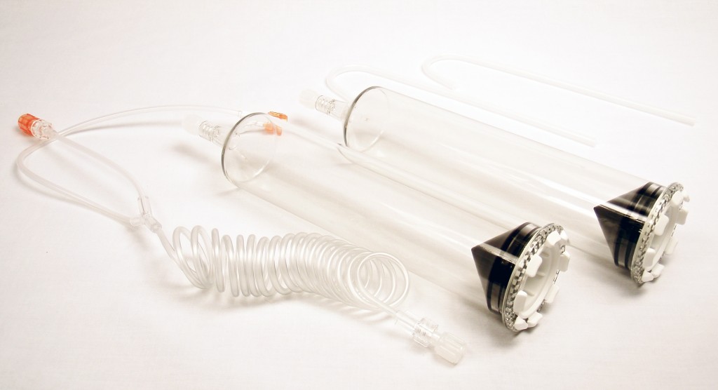 Image - 2-200mL Syringes With Y Dual Check Valve 60" Tubing & 2 Straws, 20/cs