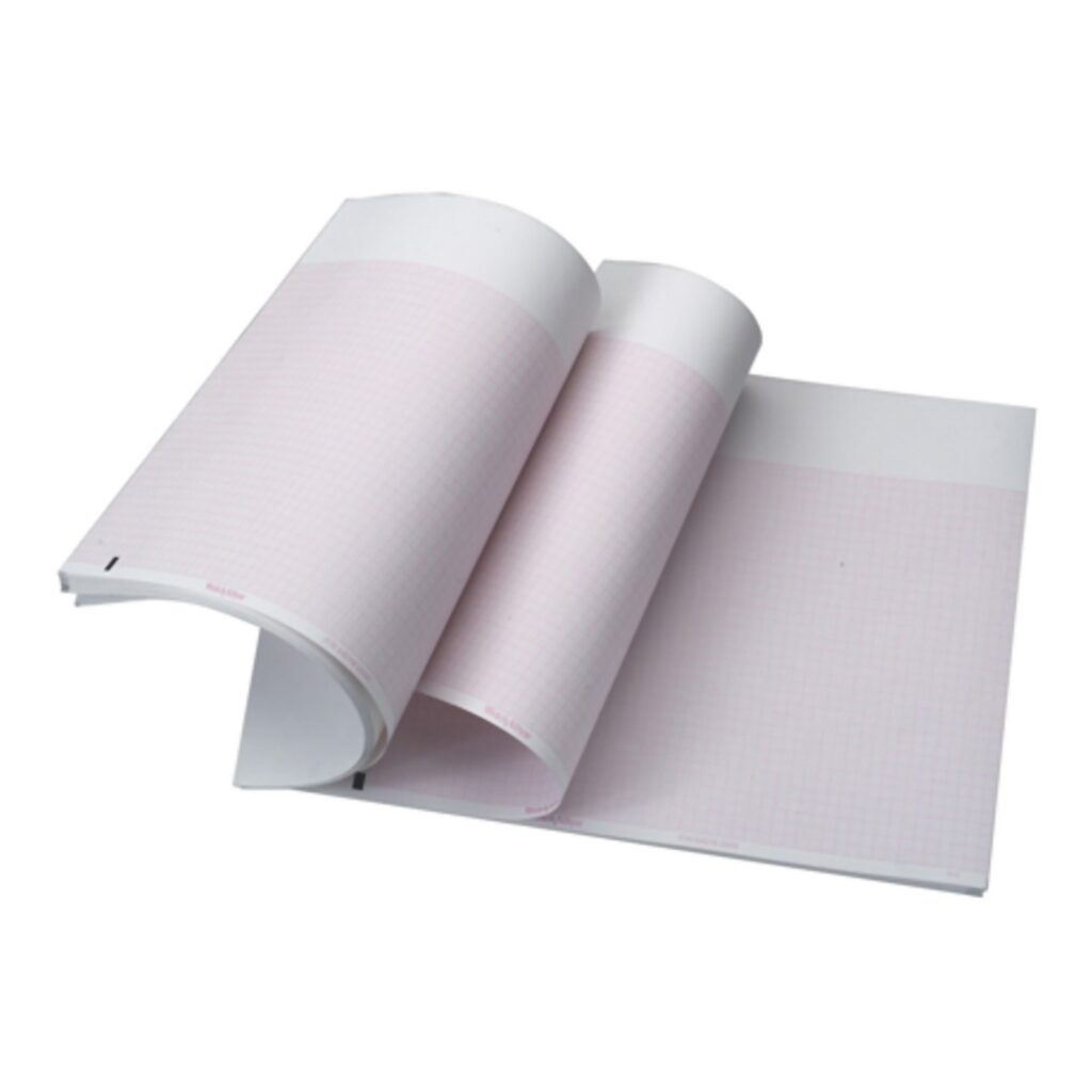 Image - ECG Chart Paper For Cp 100/200/150, 200Shts/pk, 5pk/cs