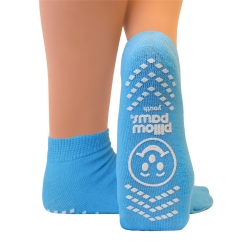 Image - Slippers, Child/Youth, Light Blue, 48/cs Socks