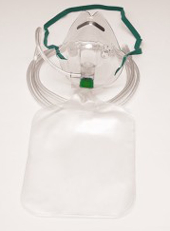 Image - High Concentration, Non-Rebreathing Adult Oxygen Masks, 50/cs