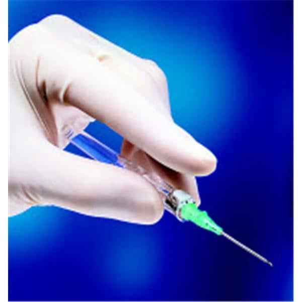 Image - IV Winged Shielded Catheter, 22G X 1" Blue, 50/bx, 4 bx/cs Safety