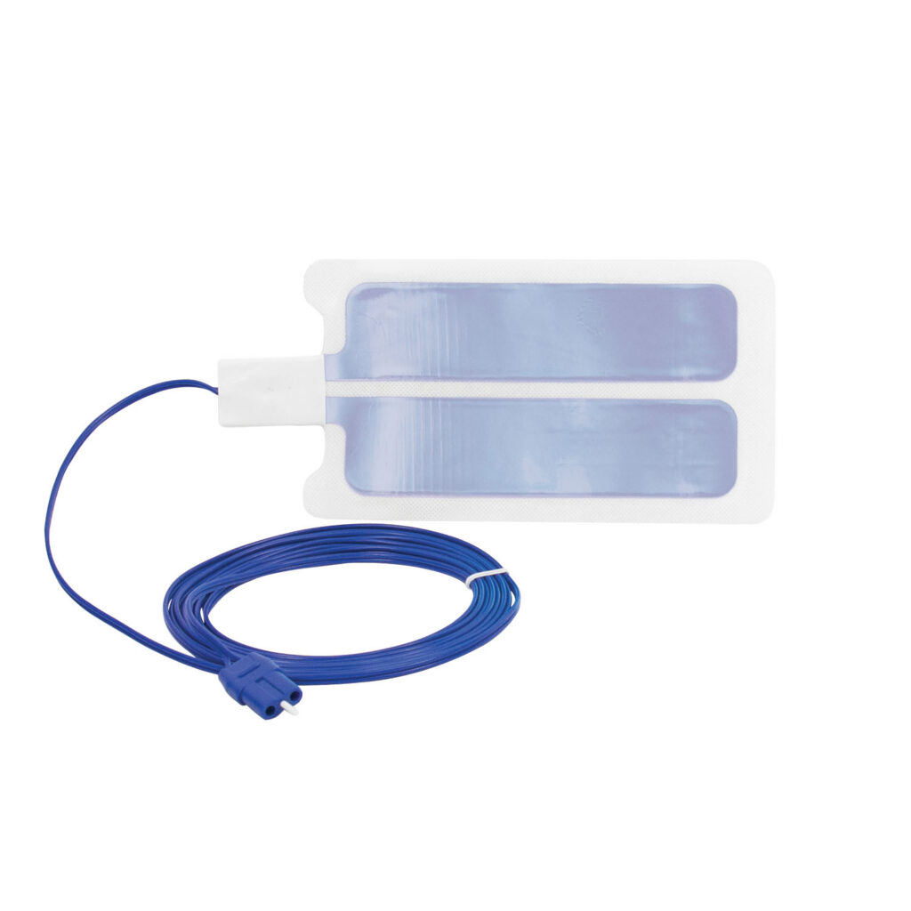 Image - Disposable Split Adult Return Electrode, 2.8M Cable Split, 50/bx