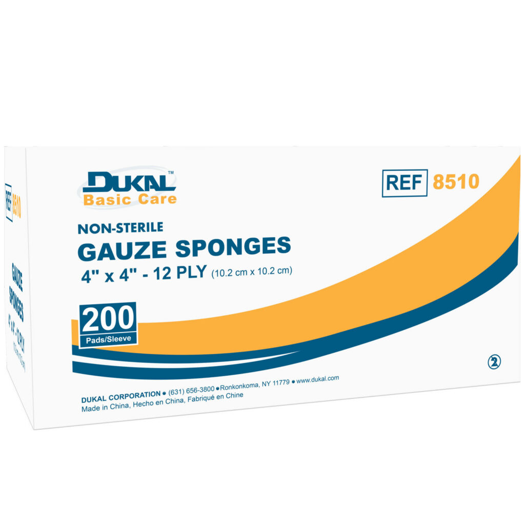 Image - Gauze Sponge, 4" X 4", Non-Sterile, 12-Ply, 200/bg, 10 bg/cs