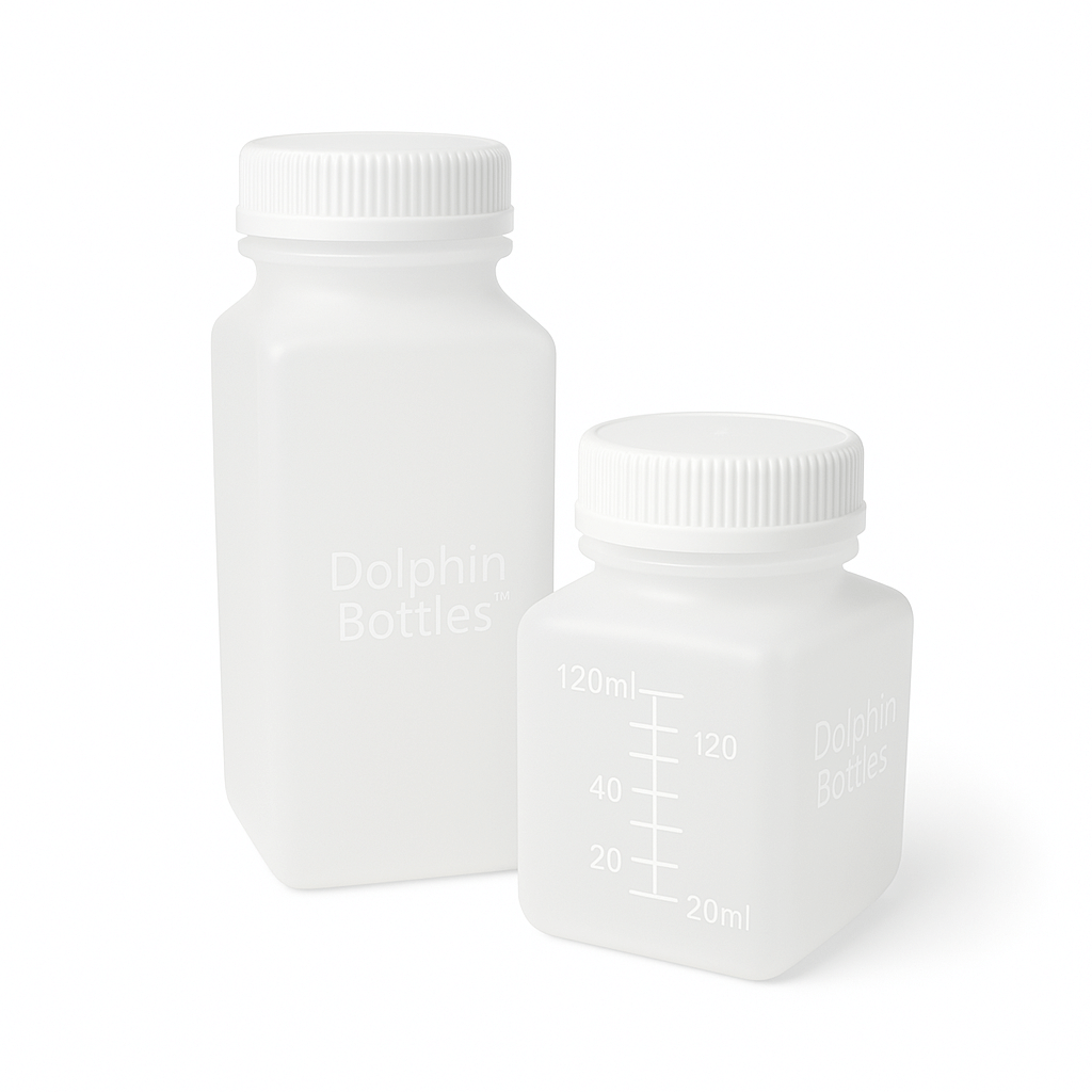 Image - Dolphin 240, 240 mL Hdpe Bottles, 350/cs