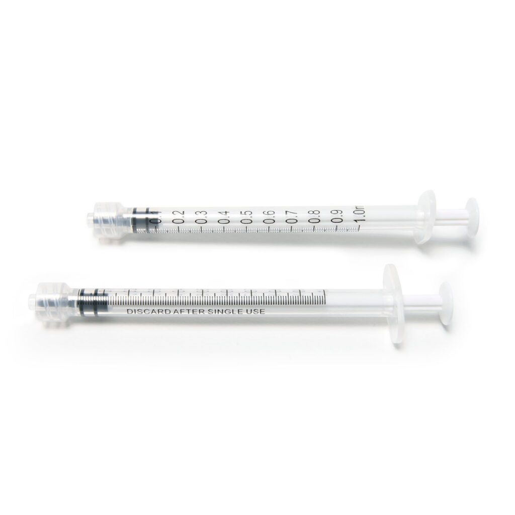 Image - 1mL Standard Luer Lock Syringe Only 100/bx, 20 bx/cs