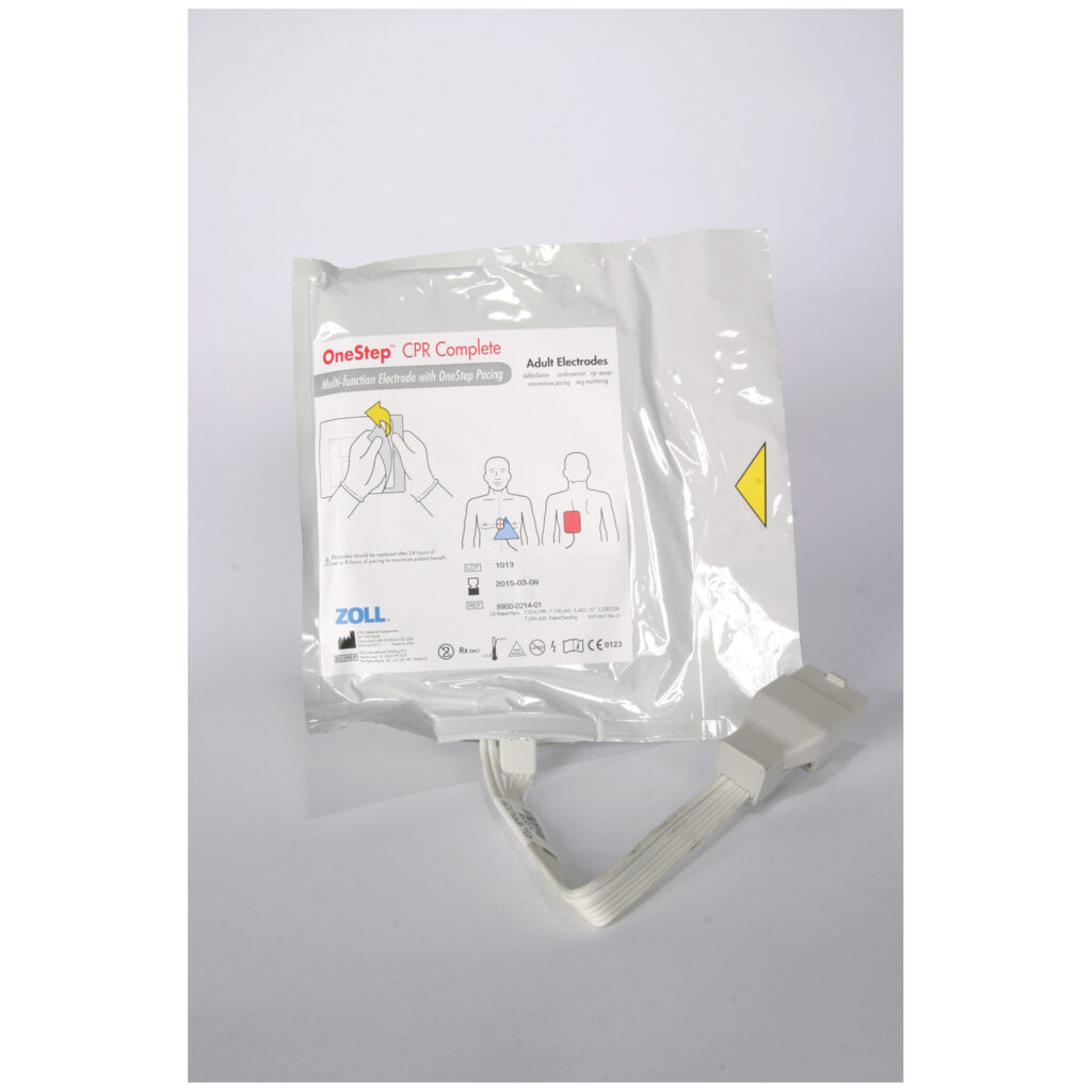 Image - Resuscitation Electrode, Complete 8/cs Onestep Electrodes