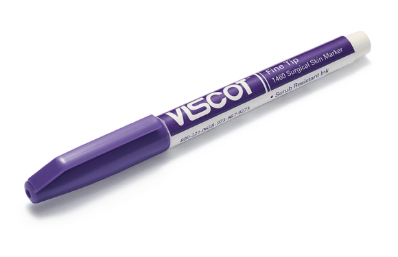 Image - Skin Marker Reg/Fine Tip W/Ruler 100/bx