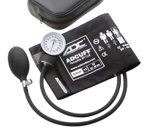 Image - Sphygmomanometer, Child, Black, Latex Free, Aneroid Prosphyg