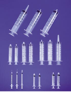 Image - Syringe, Luer Lock, 20-25Cc, W/Cap 50/bx, 10 bx/cs