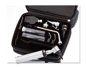 Image - Diagnostic Set, Otoscope And Ophthalmoscope, Zippere Case