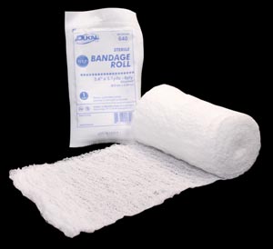 Image - Bandage Roll, 4.5" X 147", 6-Ply, Fluff, Non-Sterile, 100 rl/cs