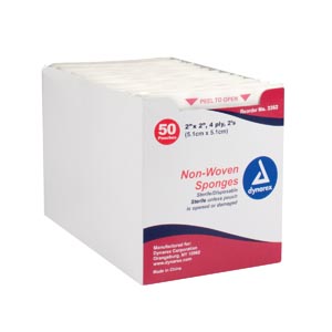 Image - Gauze, Non-Woven Ns 2X2 200/pk, 20pk/cs