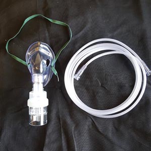 Image - Nebulizer W/ Mask,W/ 22mm Connector , Pediatric, 7' Star Tubing, 50/cs