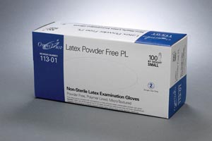 Image - Glove Exam Latex PF, Medium, 100/bx, 10 bx/cs