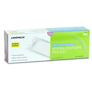 Image - Sterilization Pouches, 10" X 15", 200/bx, 8 bx/cs