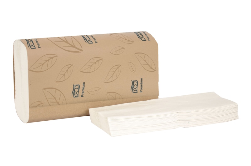 Image - Tork Xpress Hand Towels, Multifold, White, 2-Ply, H2, 135Sht/pk,16pk/cs