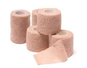 Image - Cohesive Bandage, Tan, 4" X 5 Yards 18/bx, P154040 Coban