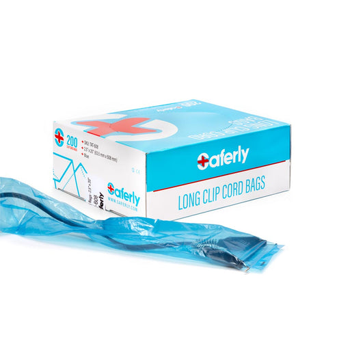 Image - Saferly Clip Cord Covers, 20" Long, 200/bx