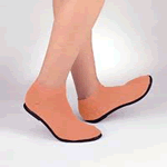 Image - Slippers, Hard Soles, Junior Size, Shrimp, 48 pr/cs